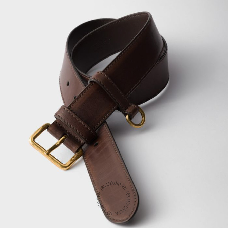 Thắt lưng nữ Prada Antiqued leather 1CS132_2HII_F0192 NBPR040