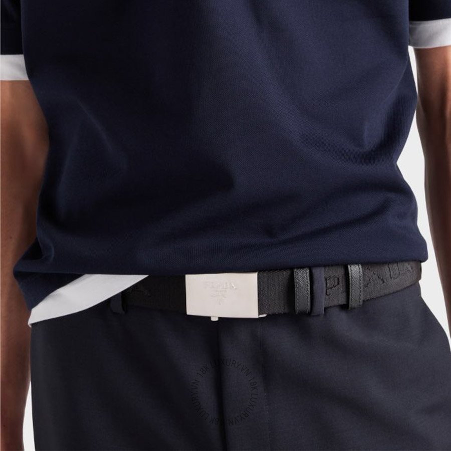 Thắt lưng Prada Cotton tape 2CN098_2DKF_F0002 NBPR047