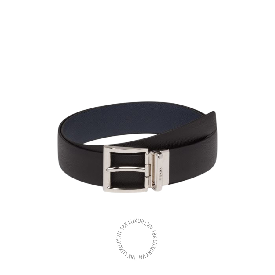 Thắt lưng Prada Saffiano Leather Reversible 2CC004_053_F0RD7 NBPR066