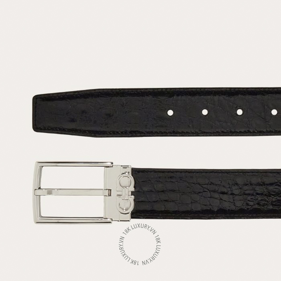Thắt lưng Salvatore Ferragamo adjustable belt black 67a040754189 HEGH127