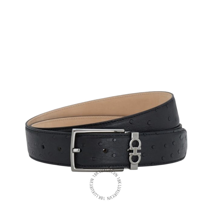 Thắt lưng Salvatore Ferragamo adjustable belt black 67a040790243 HEGH046