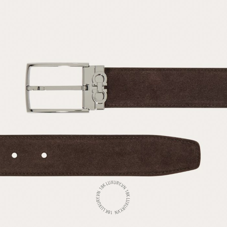 Thắt lưng Salvatore Ferragamo adjustable belt testa di moro 67a040796674 HEGH078