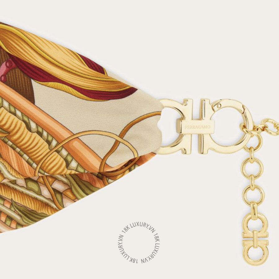 Thắt lưng Salvatore Ferragamo Gancini belt multicolor 230498794234 CGNA016