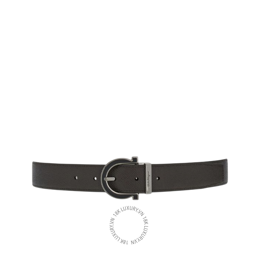 Thắt lưng Salvatore Ferragamo reversible and adjustable belt black/dark brown 670196770683 HEGH130