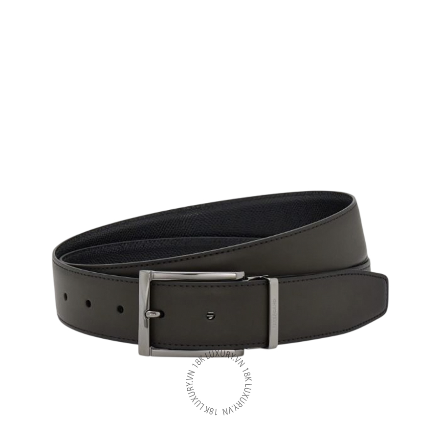 Thắt lưng Salvatore Ferragamo reversible and adjustable belt loden green/black 679497796665 HEGH043
