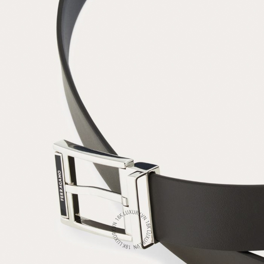Thắt lưng Salvatore Ferragamo reversible and adjustable belt testa di moro/navy blue 670571798462 HEGH010 14 Thắt lưng Salvatore Ferragamo reversible and adjustable belt testa di moro/navy blue 670571798462 HEGH010