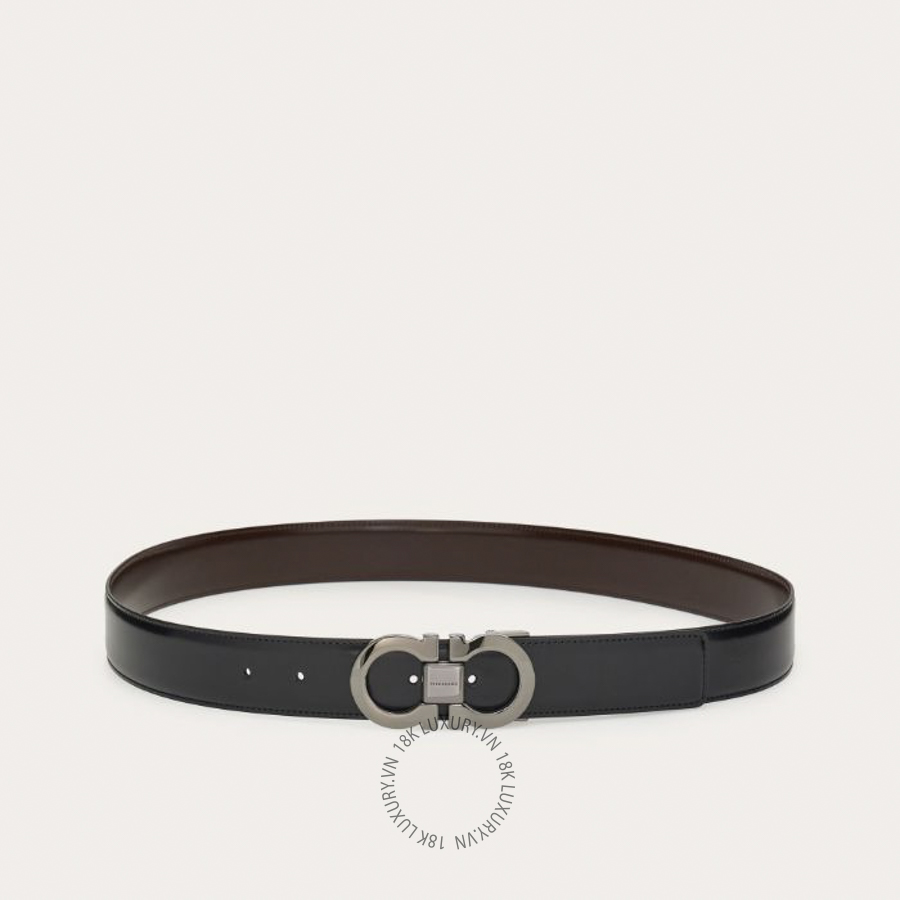 Thắt lưng Salvatore Ferragamo reversible and adjustable gancini belt black/auburn 679535644557 HEGH099 12 Thắt lưng Salvatore Ferragamo reversible and adjustable gancini belt black/auburn 679535644557 HEGH099