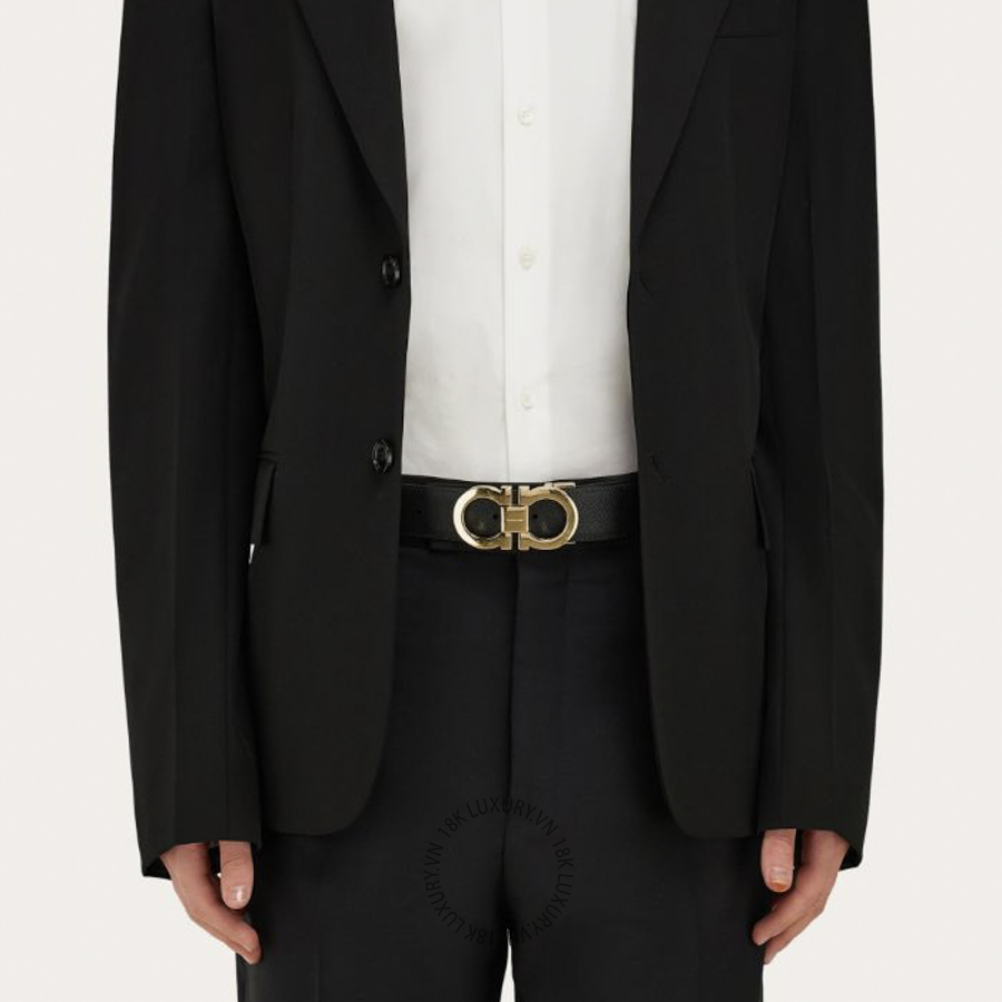 Thắt lưng Salvatore Ferragamo reversible and adjustable gancini belt midnight blue/black 679535780164 HEGH100 11 Thắt lưng Salvatore Ferragamo reversible and adjustable gancini belt midnight blue/black 679535780164 HEGH100