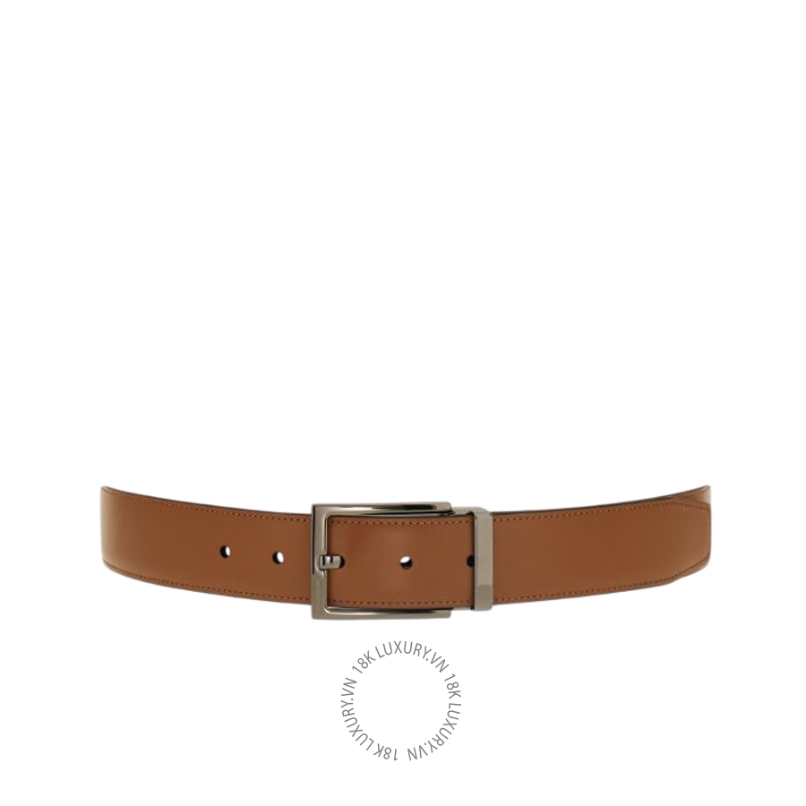 Thắt lưng Salvatore Ferragamo reversible and adjustable gancini belt natural brown/black 679301790592 HEGH074