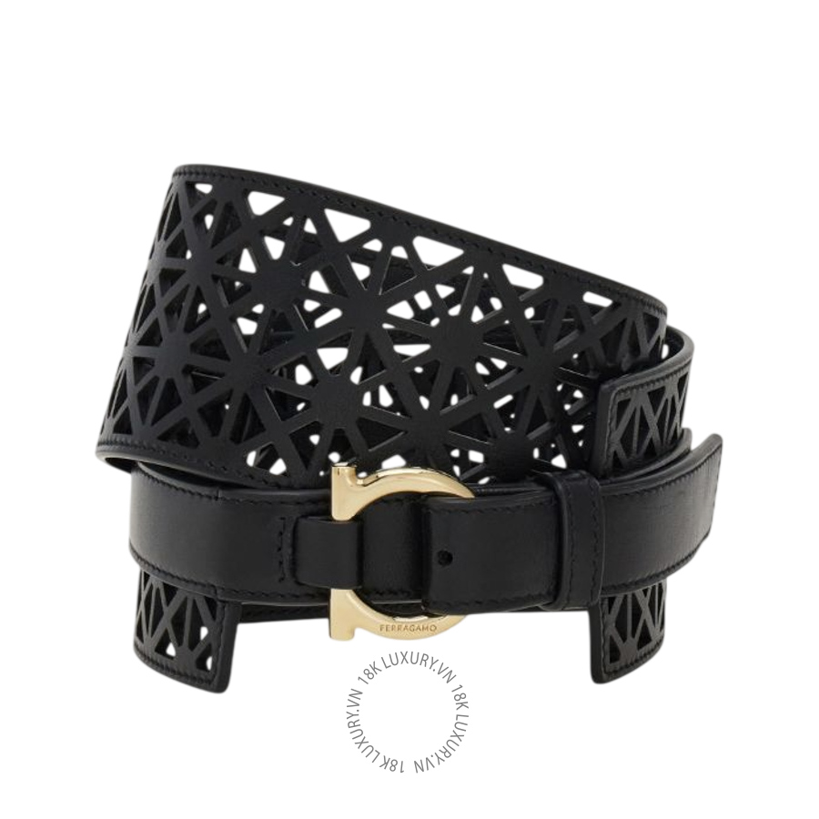 Thắt lưng Salvatore Ferragamo Sized belt black 230525793707 CGNA012