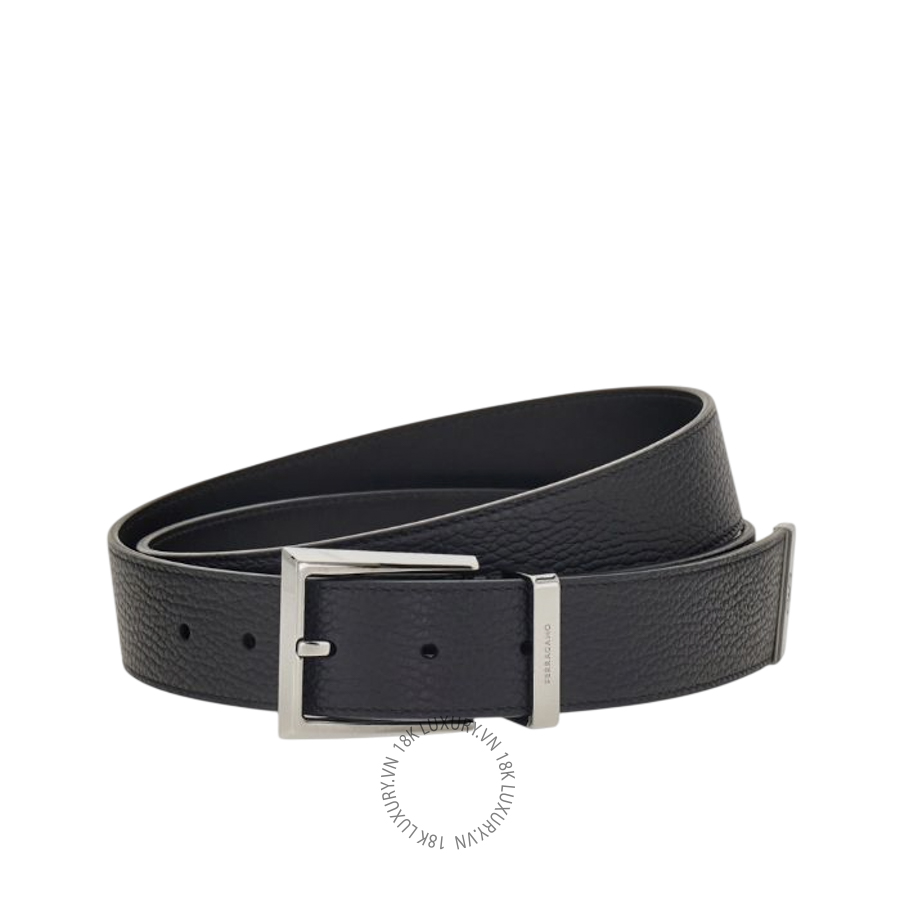 Thắt lưng Salvatore Ferragamo sized belt black 670720793696 HEGH034