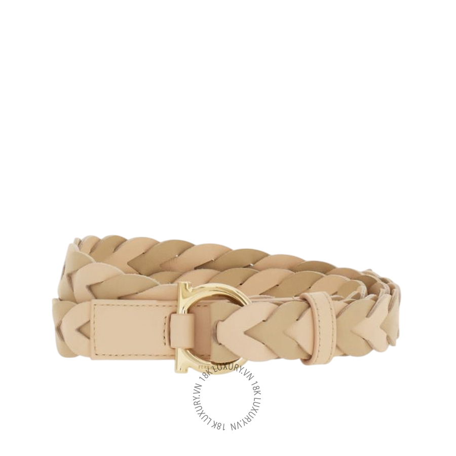 Thắt lưng Salvatore Ferragamo Sized Gancini belt blush/nude 230471793683 CGNA009
