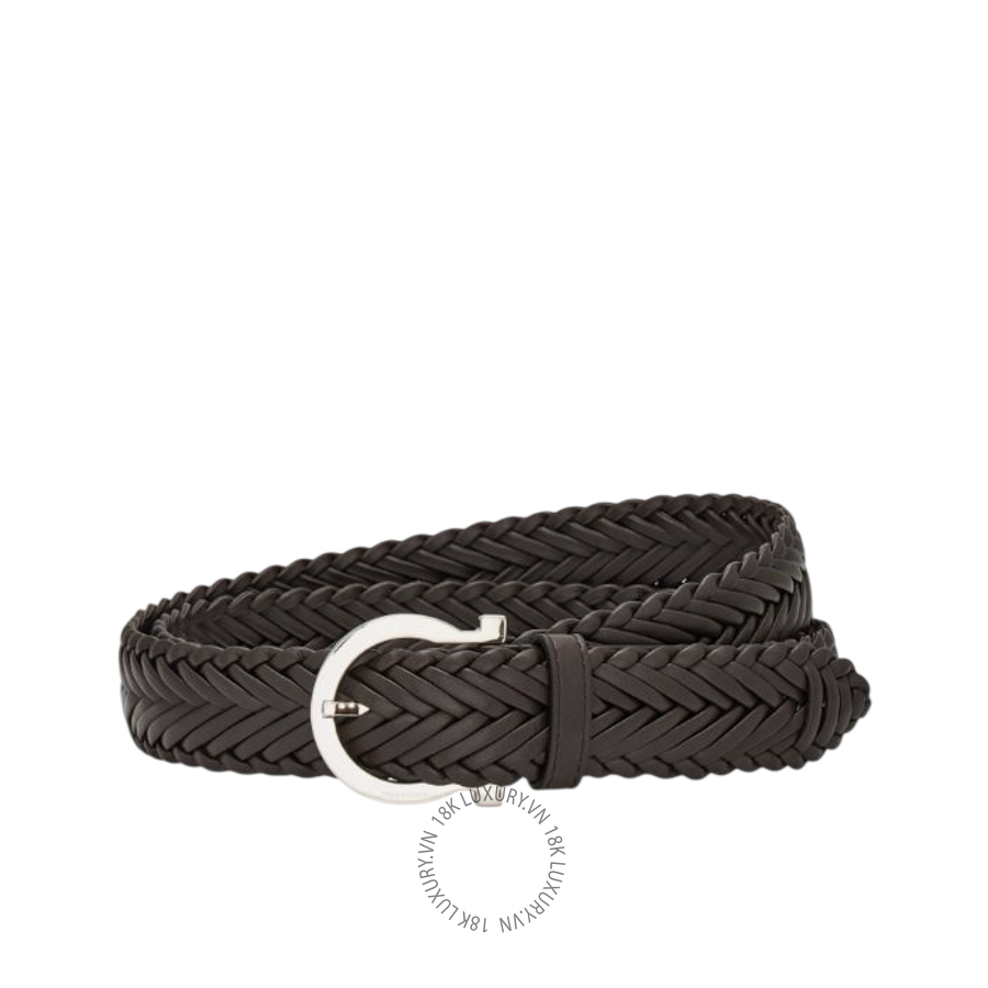 Thắt lưng Salvatore Ferragamo sized gancini belt testa di moro 670679791032 HEGH080