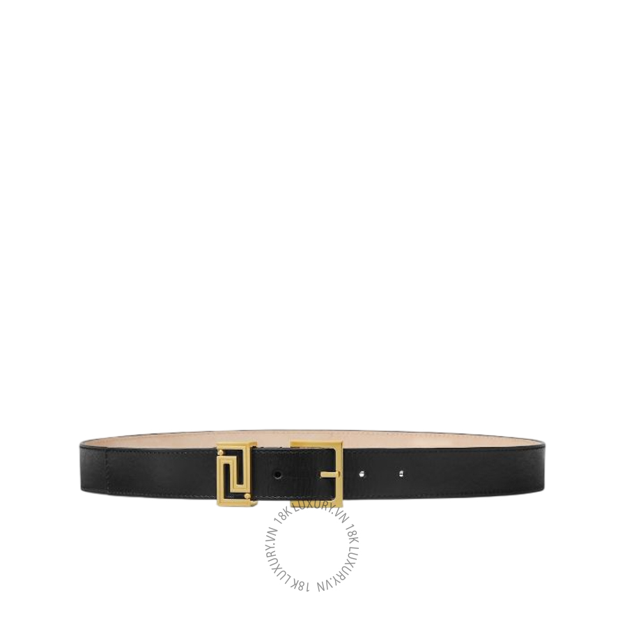 Thắt lưng Versace Greca Goddess Leather Belt 3 cm 1022358-DV3T_1B00V VSC441