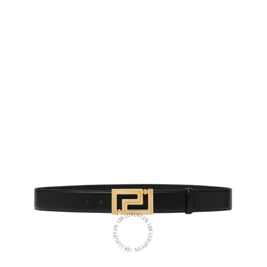 Thắt lưng Versace Greca Leather Belt 4 cm 1013861-DVTP1_1B00V VSC472