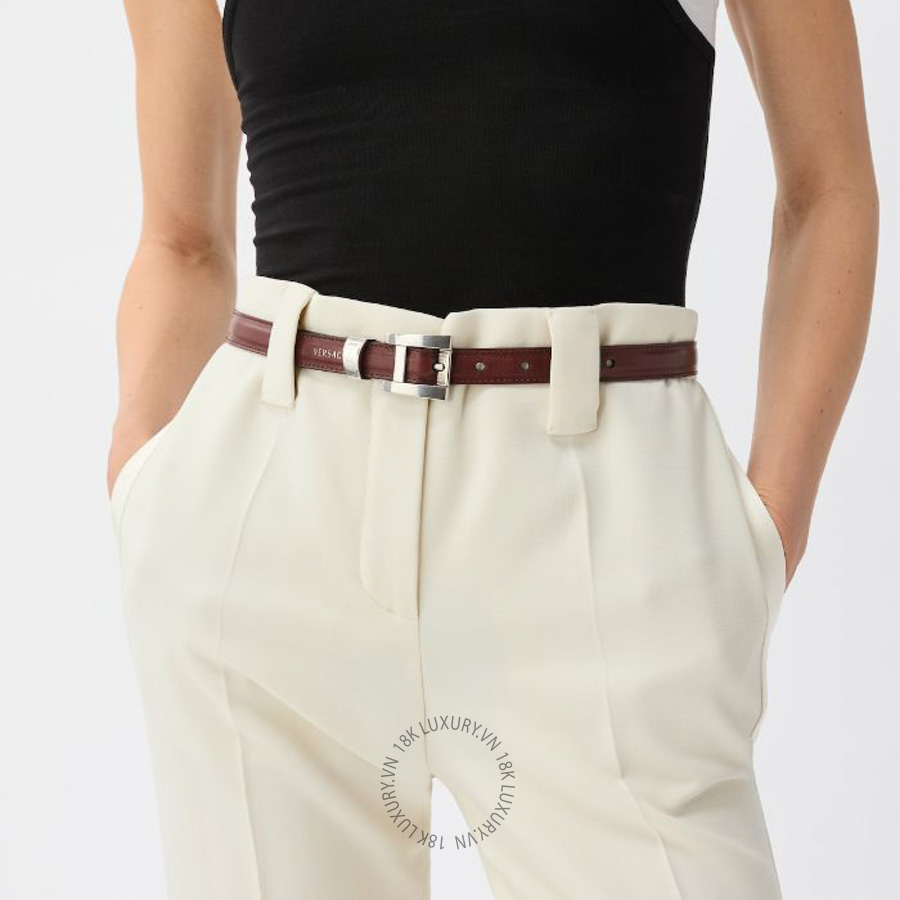 Thắt lưng Versace Leather Belt 2 cm 1023736-1A17848_1NL0K VSC445