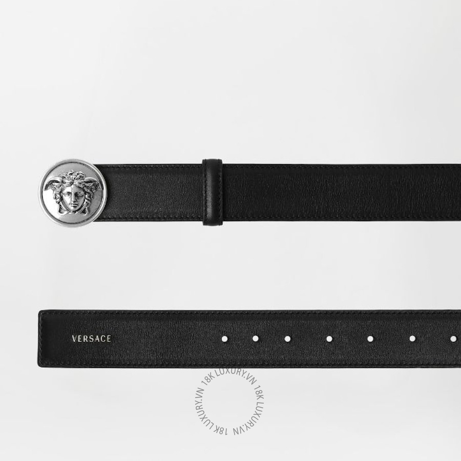 Thắt lưng Versace Leather Belt 3.5 cm 1024410-DVTP1_1B00K VSC475 8 Thắt lưng Versace Leather Belt 3.5 cm 1024410-DVTP1_1B00K VSC475