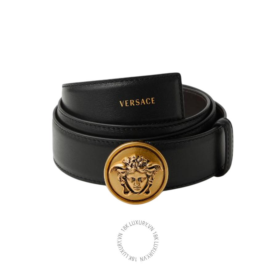 Thắt lưng Versace Leather Belt 3.5 cm 1024410-DVTP1_1B55J VSC477
