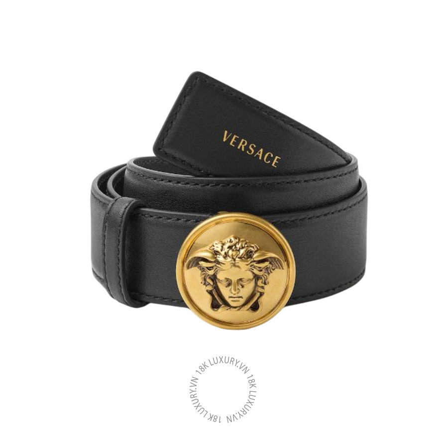 Thắt lưng Versace Leather Belt 3.5 cm 1025016-DVTP1_1B55J VSC448