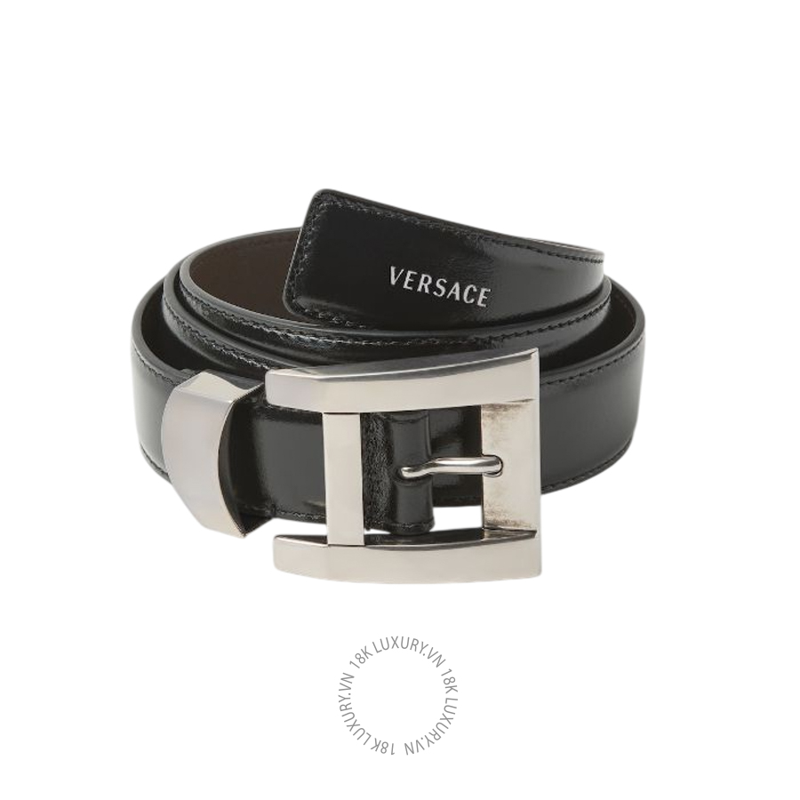 Thắt lưng Versace Leather Belt 3 cm 1023735-1A17848_1B00K VSC453