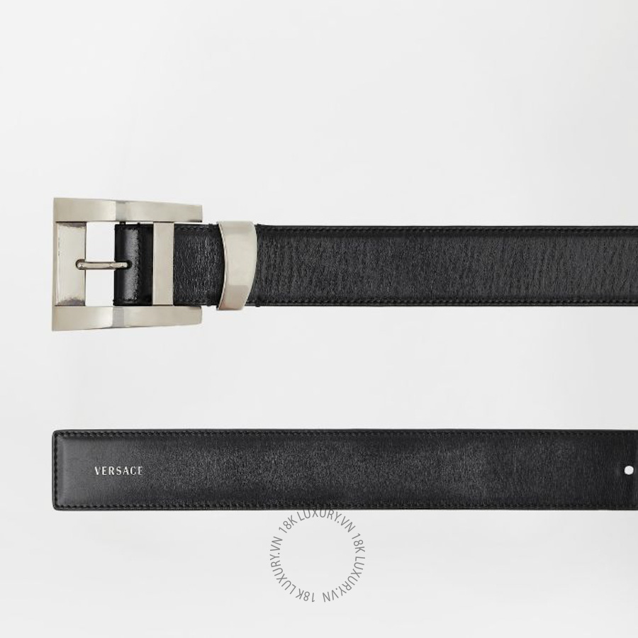 Thắt lưng Versace Leather Belt 4 cm 1024197-1A17848_1B00K VSC486