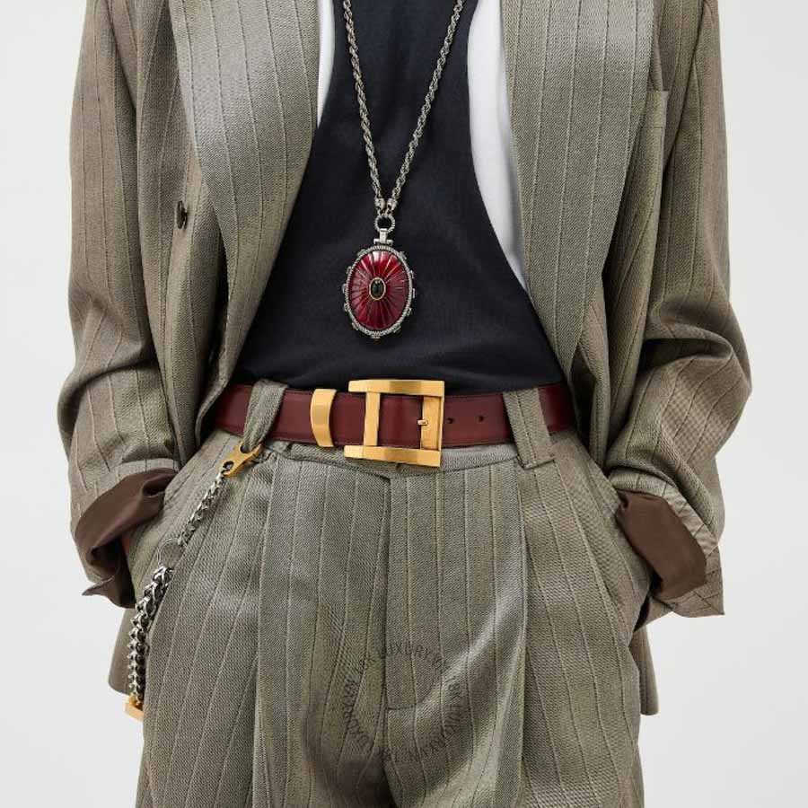 Thắt lưng Versace Leather Belt 4 cm 1024197-1A17848_1NL0J VSC482
