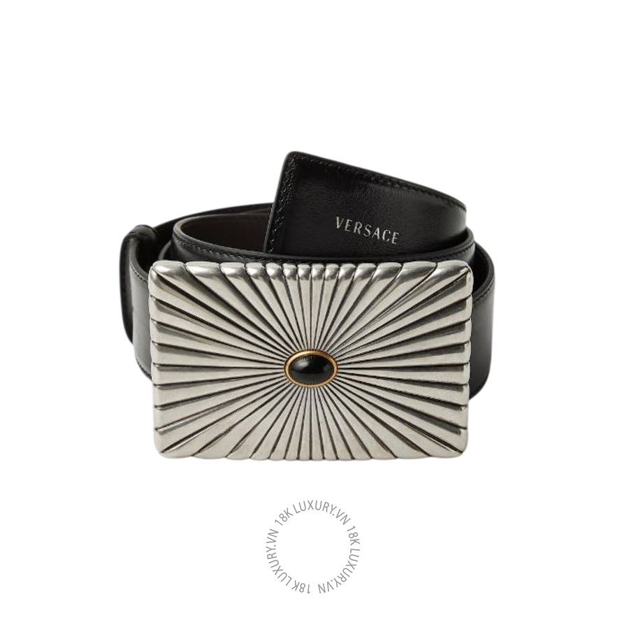 Thắt lưng Versace Leather Belt 4 cm 1024407-1A17848_1B00K VSC494
