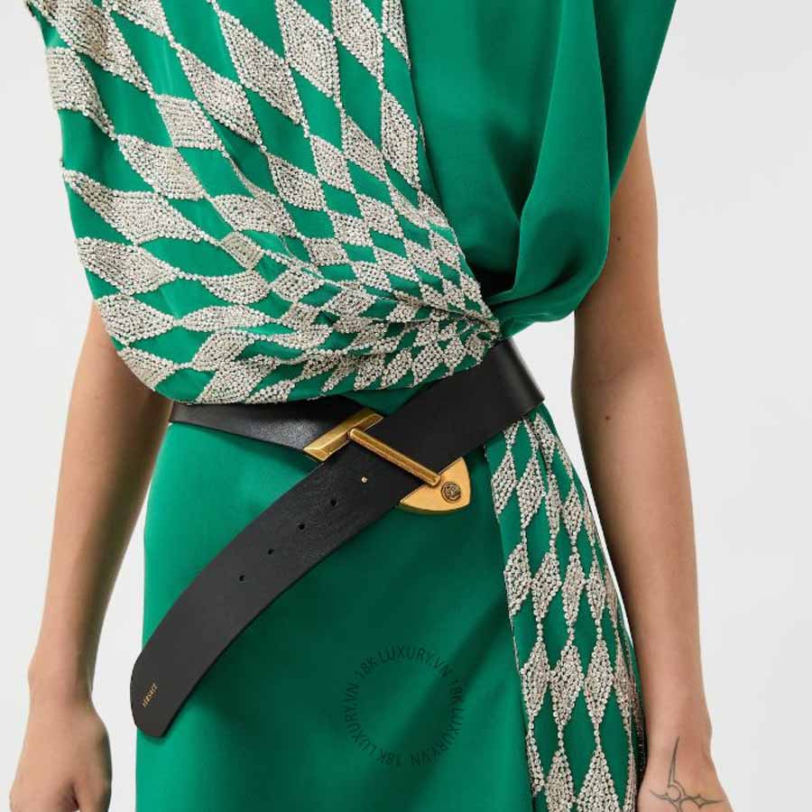 Thắt lưng Versace Leather Belt 5 cm 1023739-DVTP1_1B55J VSC460