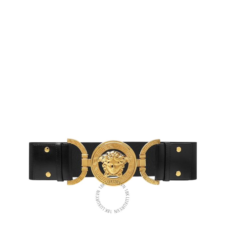 Thắt lưng Versace Medusa '95 Leather Belt 6 cm 1016533-1A07131_1B00V VSC457