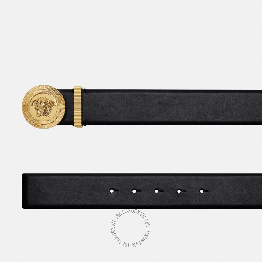 Thắt lưng Versace Medusa Biggie Leather Belt 4 cm 1003873-DVTP1_1B00V VSC480