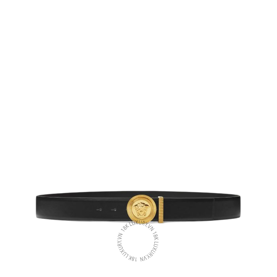 Thắt lưng Versace Medusa Biggie Leather Belt 4 cm 1003873-DVTP1_1B00V VSC480