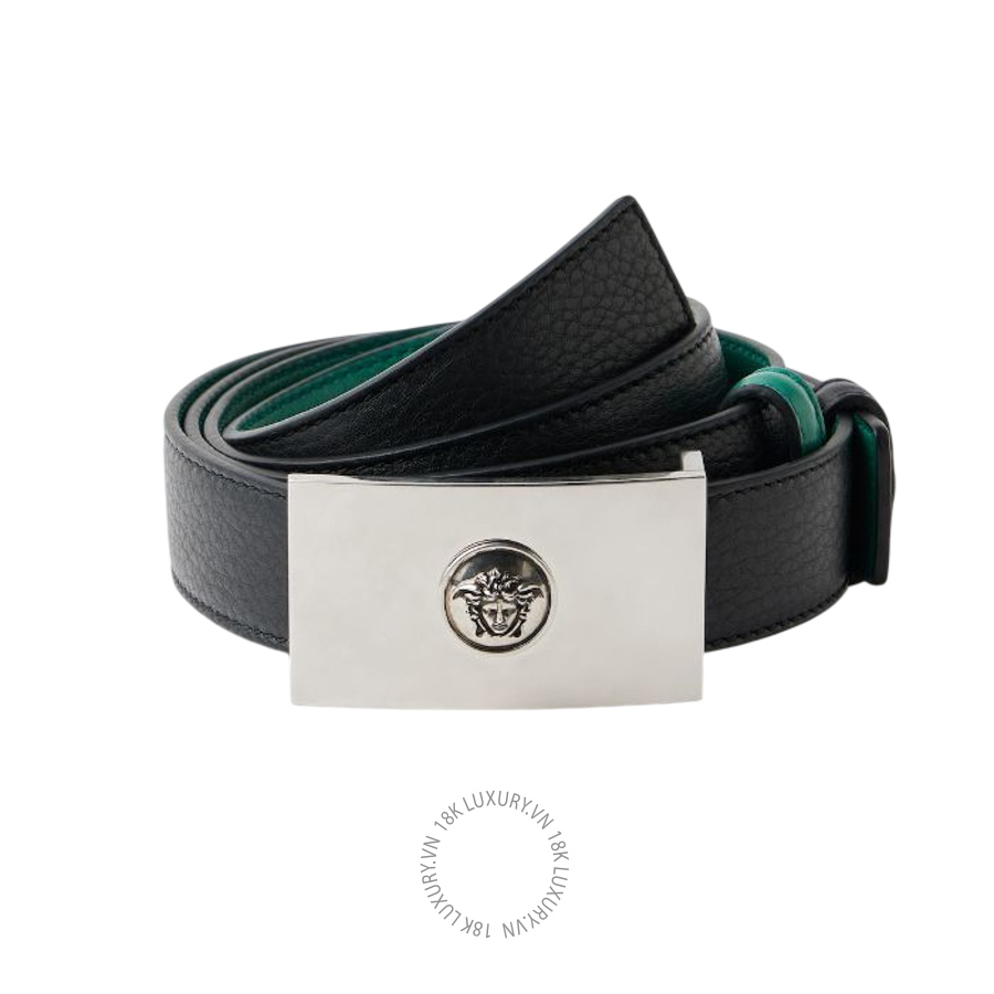 Thắt lưng Versace Reversible Leather Belt 3 cm 1025269-1A18107_2B1AK VSC488