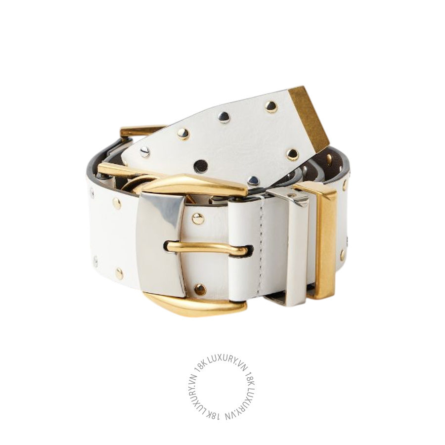 Thắt lưng Versace Studded Leather Belt 4 cm 1025364-1A18495_1W72X VSC496