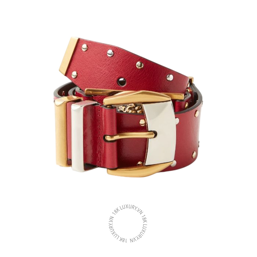 Thắt lưng Versace Studded Leather Belt 4 cm 1025653-1A18495_1RF1X VSC466
