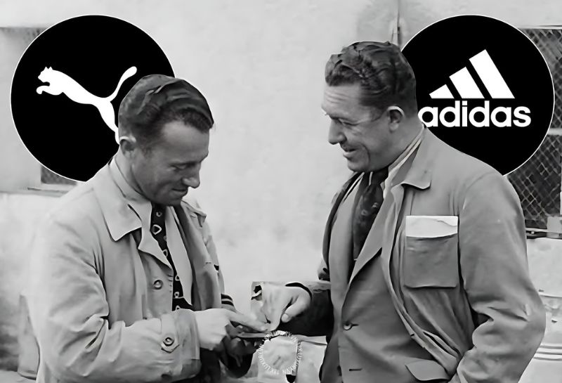 Adidas và Puma có mối liên hệ đặc biệt bởi hai thương hiệu được sáng lập bởi hai anh em ruột trong gia đình Dassler