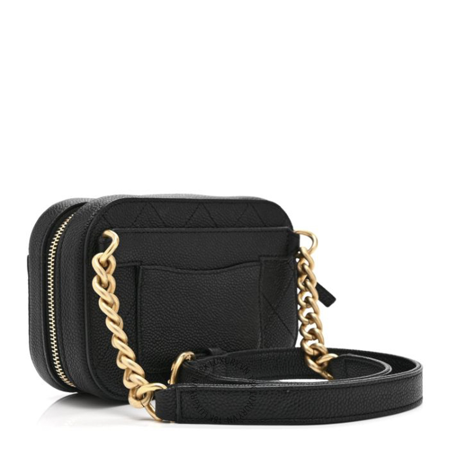 Túi Bao Tử Chanel Caviar Quilted Waist Bag Black CDBC734