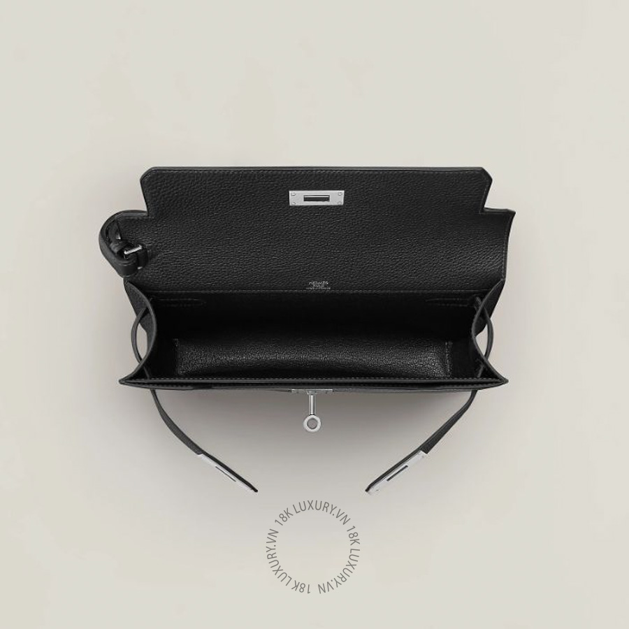 Túi Cầm Tay Hermes Kelly depeches 25 pouch Noir H078401CK89 MHM076 8 Túi Cầm Tay Hermes Kelly depeches 25 pouch Noir H078401CK89 MHM076