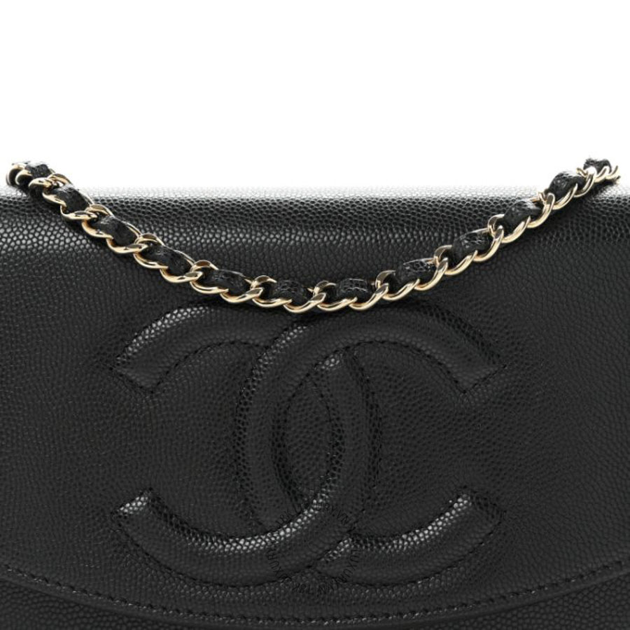 Túi Đeo Chéo Chanel Caviar Timeless CC Wallet On Chain WOC Black CDBC189 20 Túi Đeo Chéo Chanel Caviar Timeless CC Wallet On Chain WOC Black CDBC189