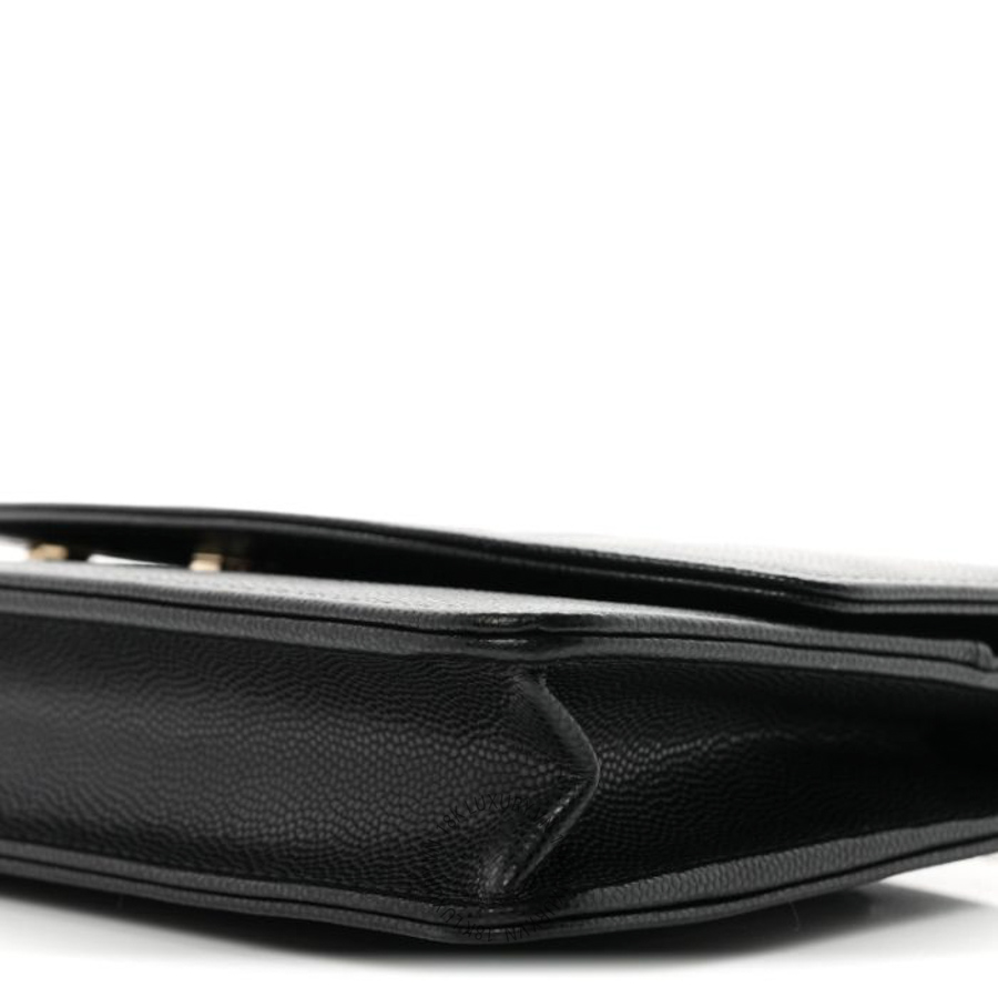 Túi Đeo Chéo Chanel Caviar Timeless CC Wallet On Chain WOC Black CDBC189 22 Túi Đeo Chéo Chanel Caviar Timeless CC Wallet On Chain WOC Black CDBC189
