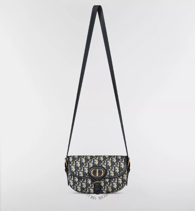 Túi Đeo Chéo Dior Bobby East-West Bag Blue Dior Oblique Jacquard M9335UTZQ_M928 AMXM257
