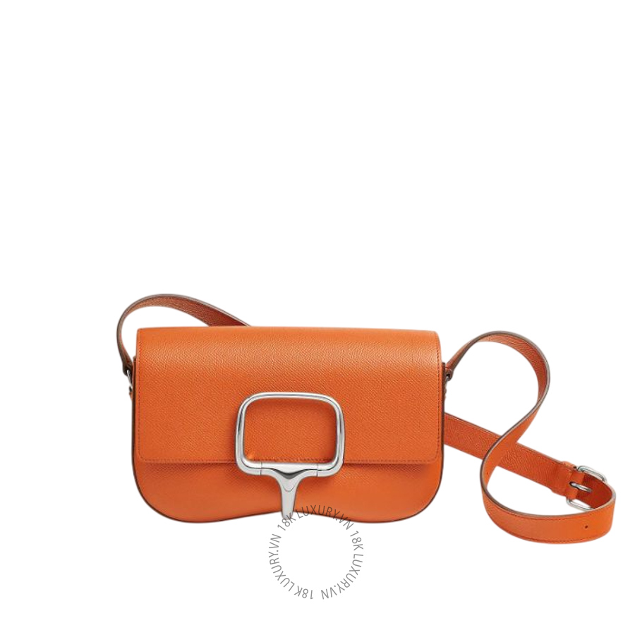 Túi Đeo Chéo Hermes Della Cavalleria Elan bag Orange H084658CK93 MHM056