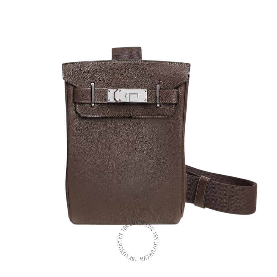Túi Đeo Chéo Hermes Hac a Dos PM backpack Ébène H083847CK46 MHM086
