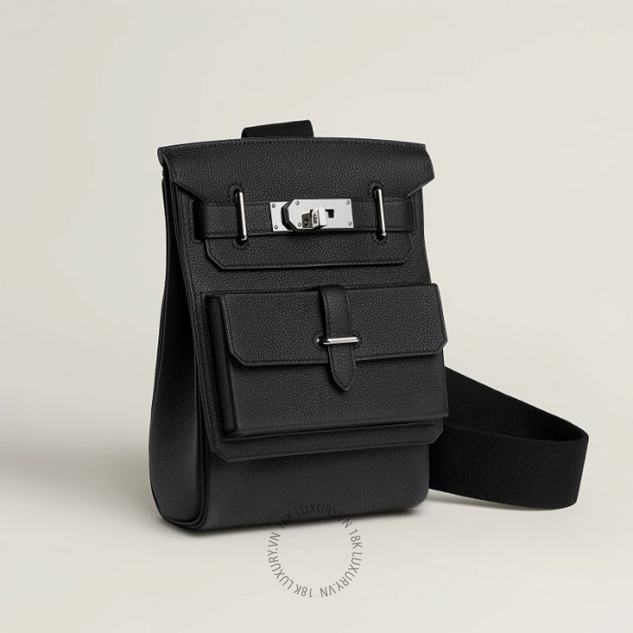 Túi Đeo Chéo Hermes Hac a Dos PM Haccess backpack Noir H088095CK89 MHM116