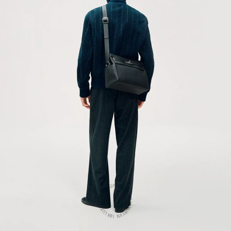 Túi Đeo Chéo Hermes Kelly Messenger bag Noir H084683CK89 MHM115 14 Túi Đeo Chéo Hermes Kelly Messenger bag Noir H084683CK89 MHM115