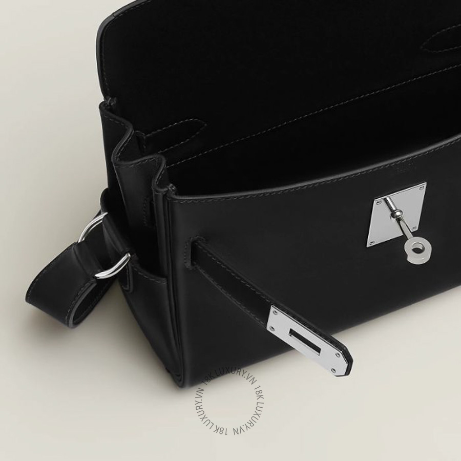Túi Đeo Chéo Hermes Kelly Messenger bag Noir H089007CK89 MHM109 13 Túi Đeo Chéo Hermes Kelly Messenger bag Noir H089007CK89 MHM109