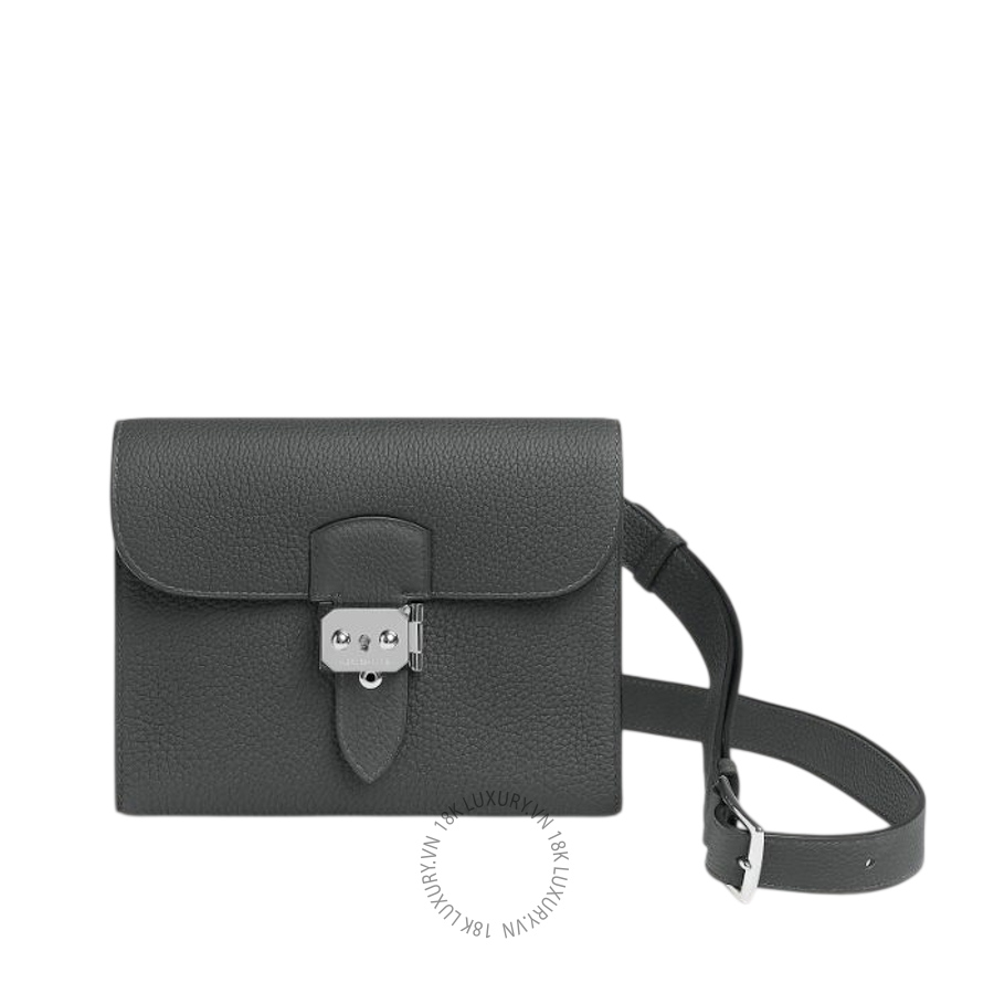 Túi Đeo Chéo Hermes Sac a depeches 21 bag Gris Misty H084109CKH0 MHM062