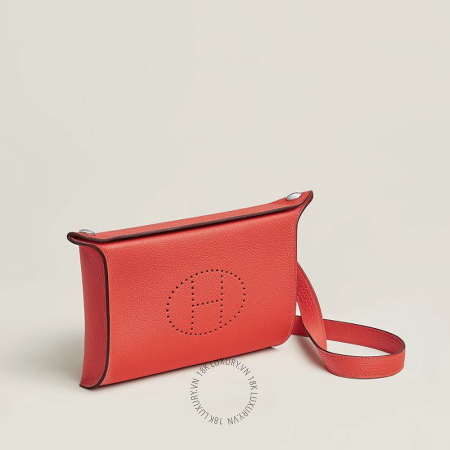 Túi Đeo Chéo Hermes Videpoches bag Capucine H088914CK9T MHM024