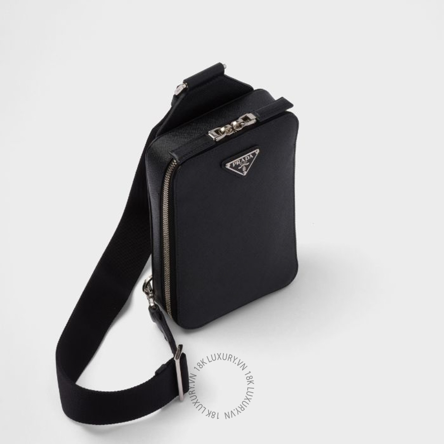Túi đeo chéo mini Prada Brique Saffiano leather 2VZ106_9Z2_F0002_V_OOO NTPR255