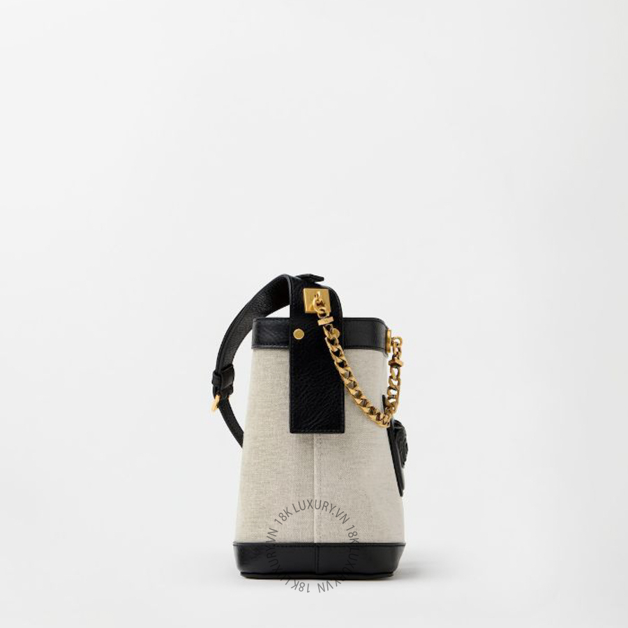 Túi Đeo Chéo Mini Versace Pivot Canvas Bucket Bag 1026048-1A17455_DTU_UNICA_2K00J VSC185