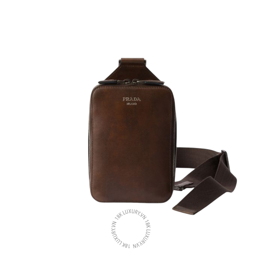 Túi đeo chéo Prada Brique antiqued leather 2VZ106_2ZQ6_F0324_V_NOO NTPR278